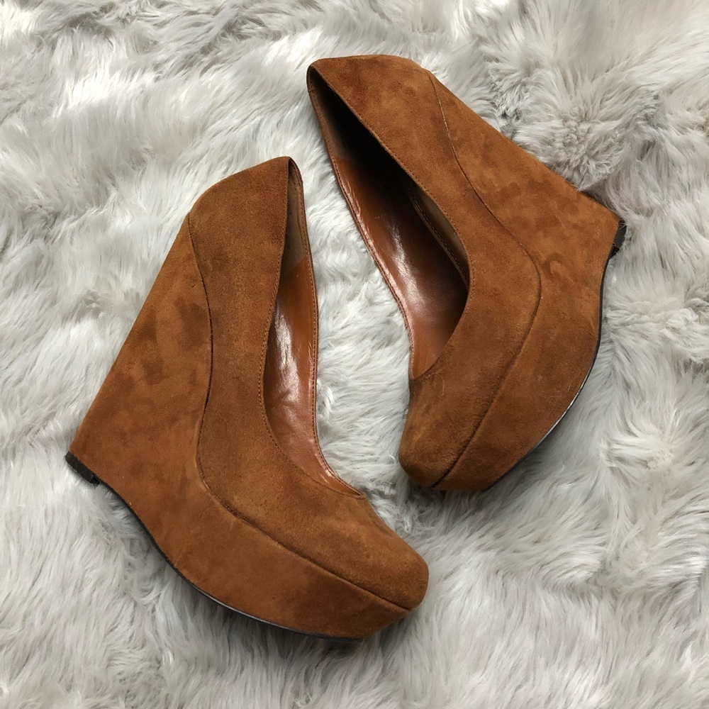 Bakers suede wedges